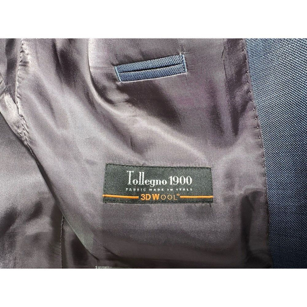 J Crew $450 Ludlow Slim Stretch Suit Jacket Italian Wool Harbor Blue 42R J3272 - Picture 12 of 13